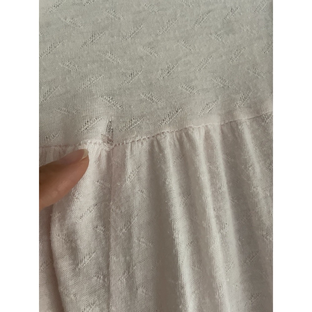 Vintage Christian Dior Long‎ Nightgown M/L Pale Pink Sleeveless Cottage Feminine - Picture 13 of 16